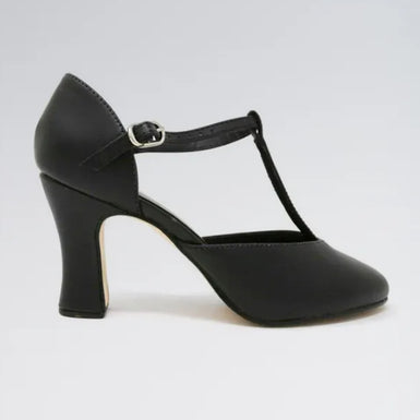 So Danca Leather T-Strapped 3 Inches Heel Character Shoes